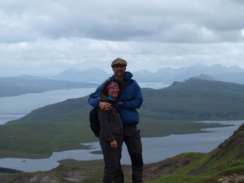 Uwe & Christiane in Schottland